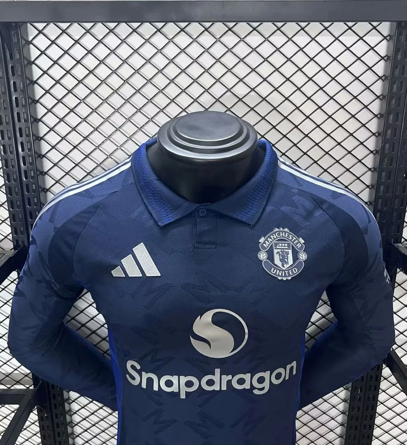 Manchester United Player Away Jersey 2024/2025 Long Sleeve