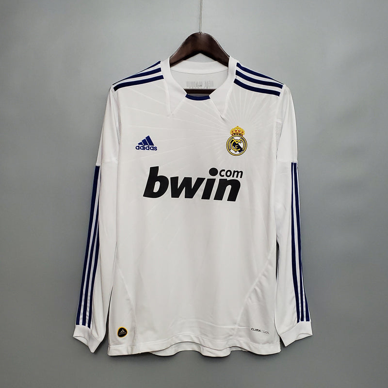 Real Madrid Retro Home Jersey 2010/2011 - Long Sleeve