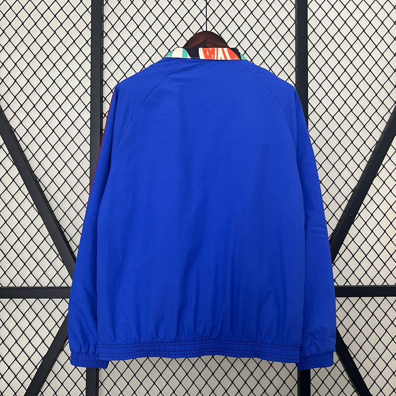 Arsenal 24/25 Windbreaker Reversible Blue and Orange