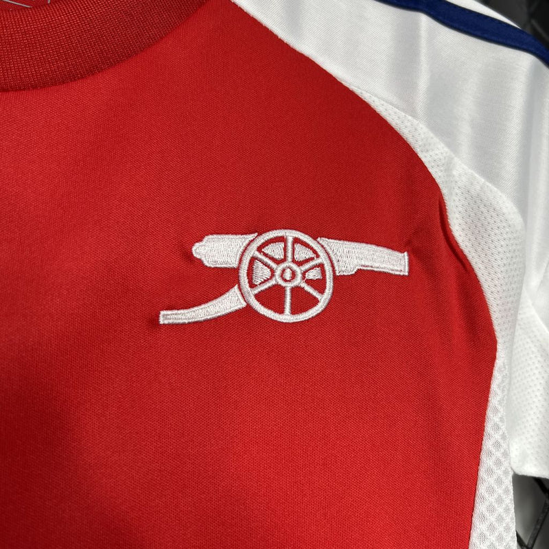 Kids Arsenal Home Kit 2024/2025 - Red and White