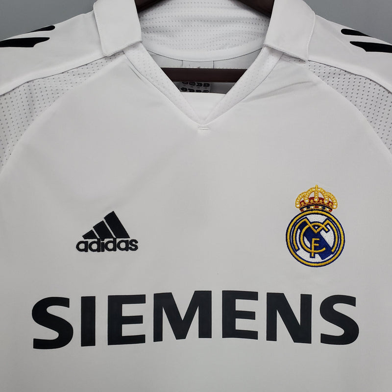 Real Madrid Retro Home Jersey 2005/2006 - Long Sleeve