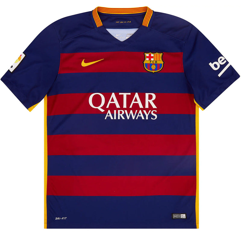 Camisa Barcelona Retro Home Neymar JR 2015/2016