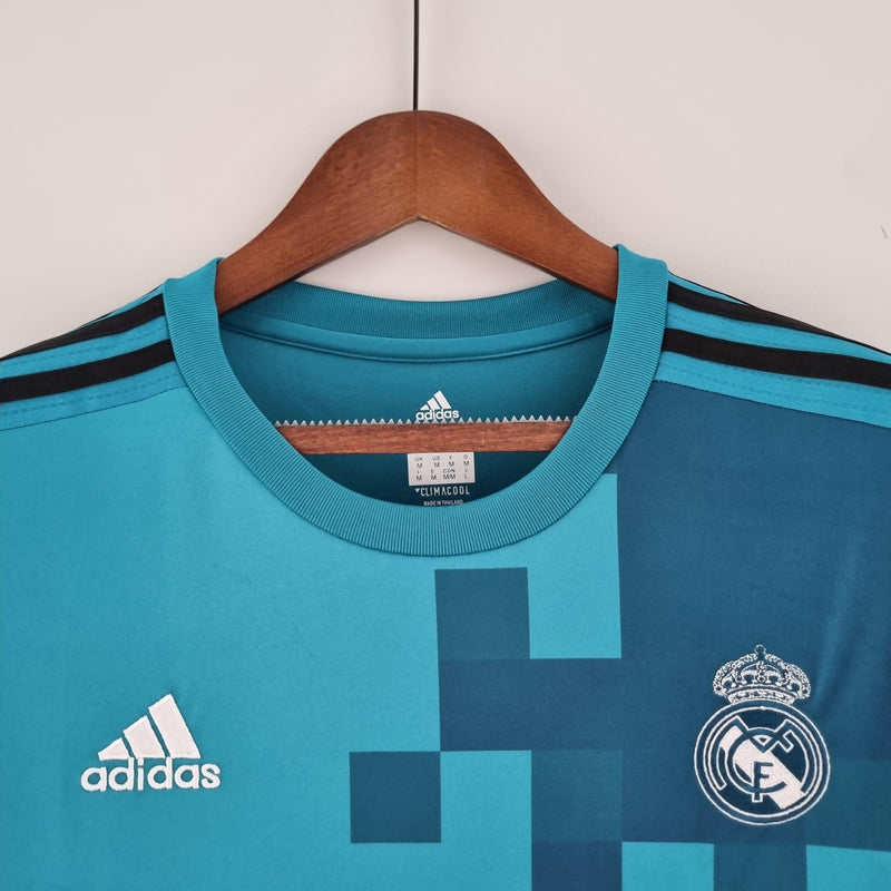 Real Madrid Retro Third Jersey 2017/2018 - Long Sleeve