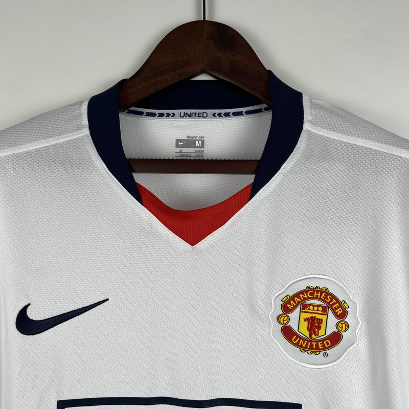 Manchester United Retro Jersey white 2007/08