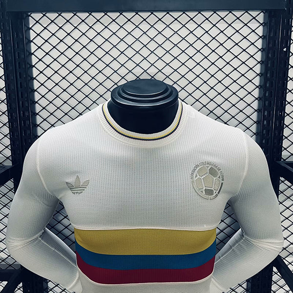 Camiseta de manga larga del centenario del jugador de Colombia 2024/2025