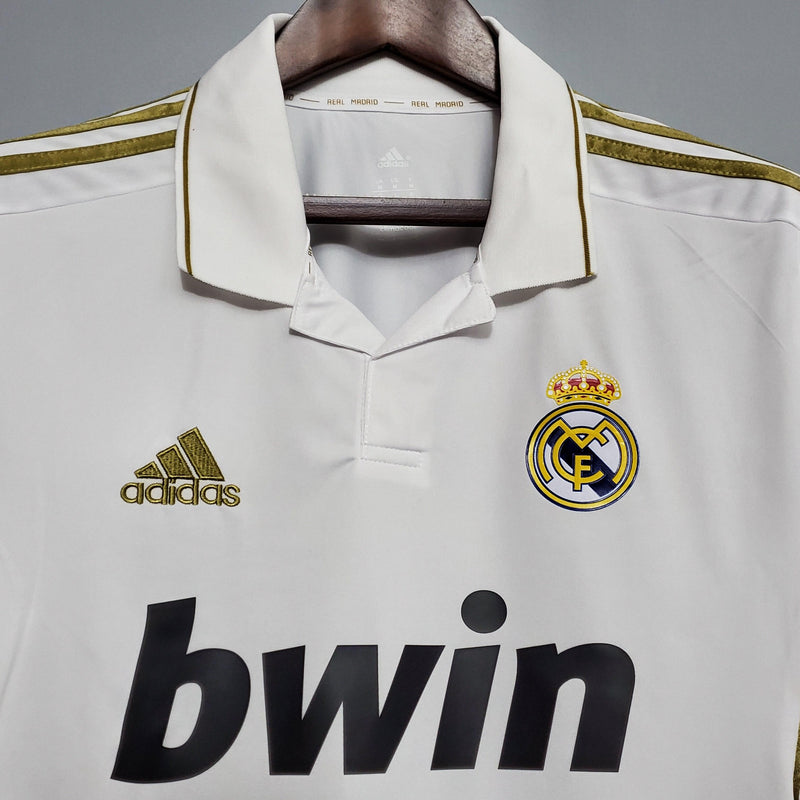 Real Madrid Retro Home Jersey 2011/2012 - Long Sleeve