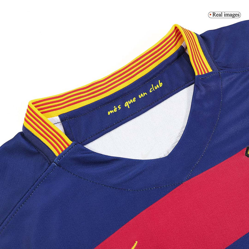 Camisa Barcelona Retro Home Neymar JR 2015/2016