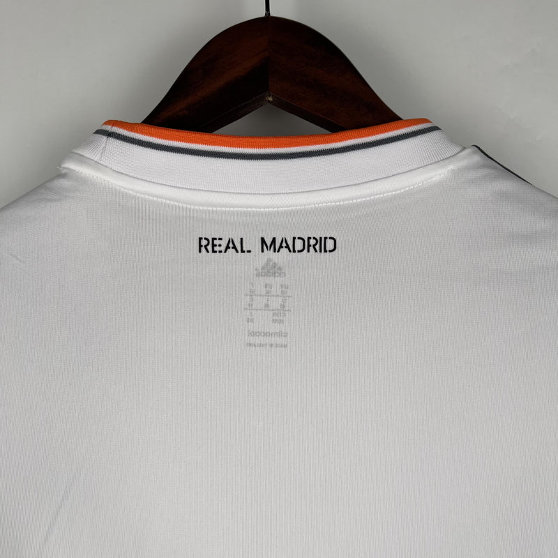 Real Madrid Retro Home Jersey 2013/2014 - Long Sleeve