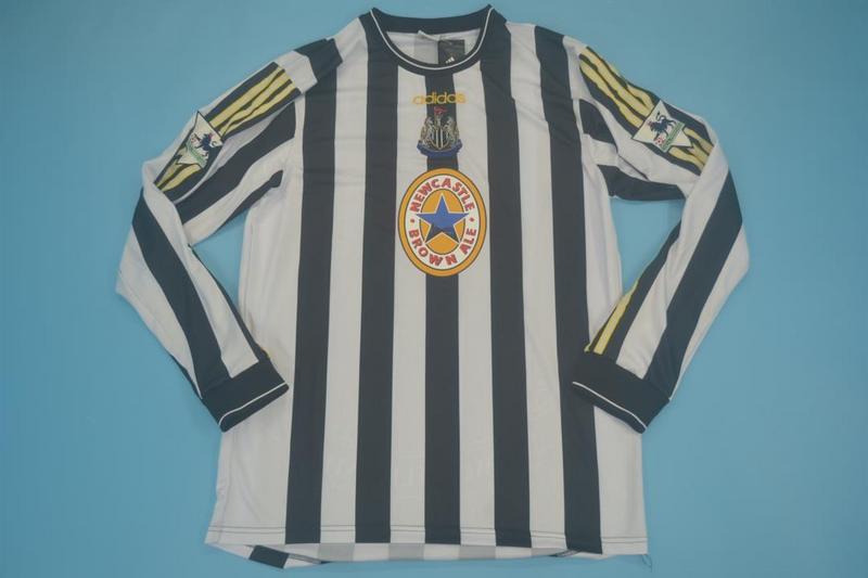 Newcastle Retro Home Jersey 1997/1999 - Long Sleeve