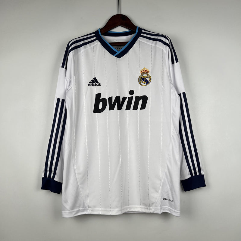 Real Madrid Retro Home Jersey 2012/2013 - Long Sleeve