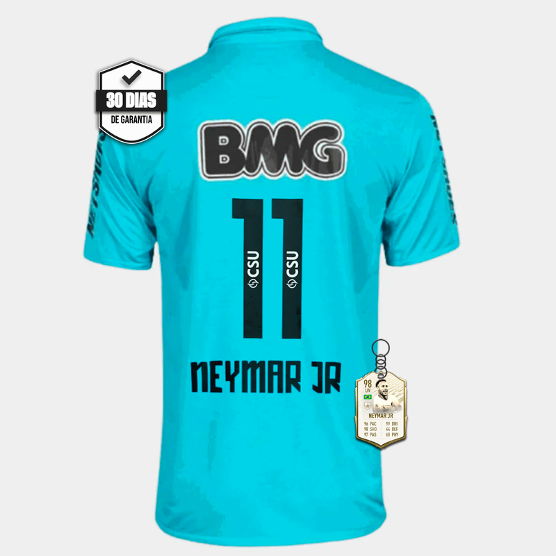 Camisa Santos Retro Azul Neymar JR  2012/2013