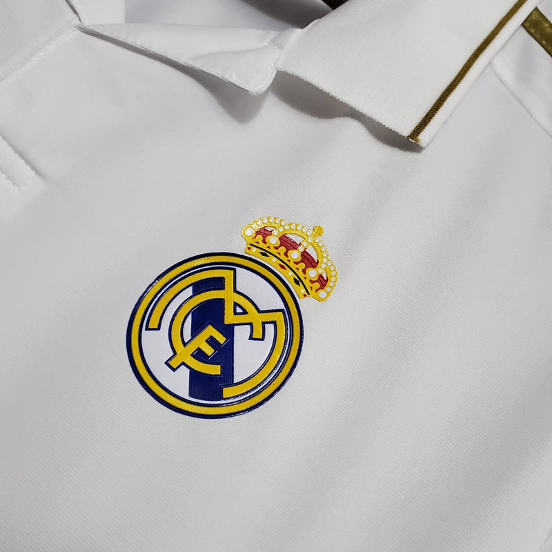 Real Madrid Retro Home Jersey 2011/2012 - Long Sleeve