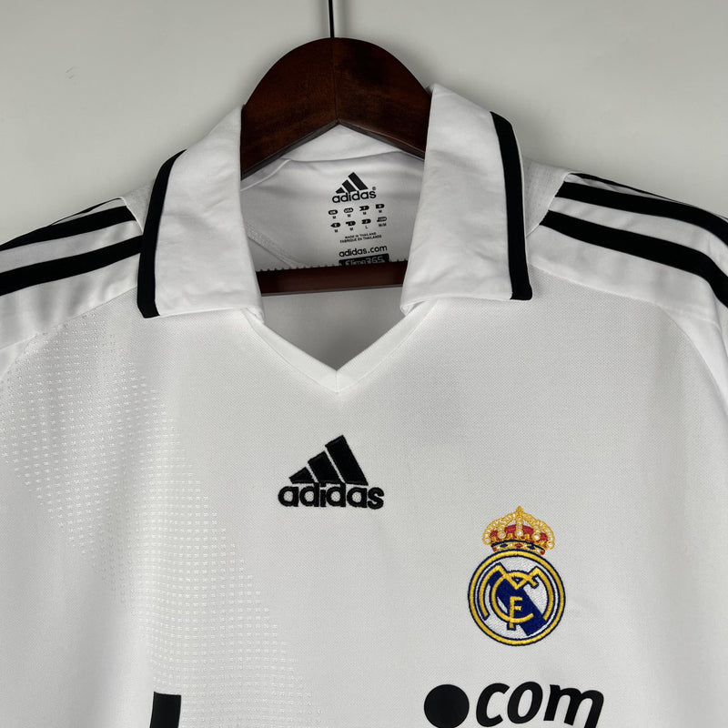 Real Madrid Retro Home Jersey 2008/2009