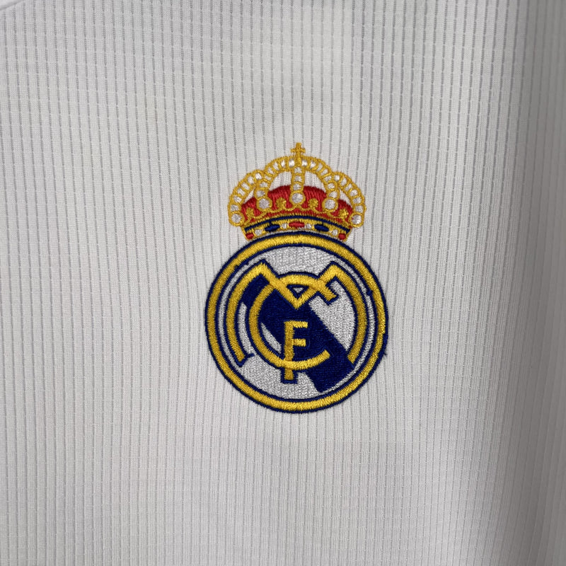 Real Madrid Retro Home Jersey 2019/2020 - Long Sleeve