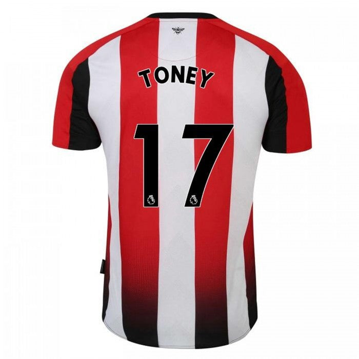 #17 Toney Brentford Home Jersey 2023/2024