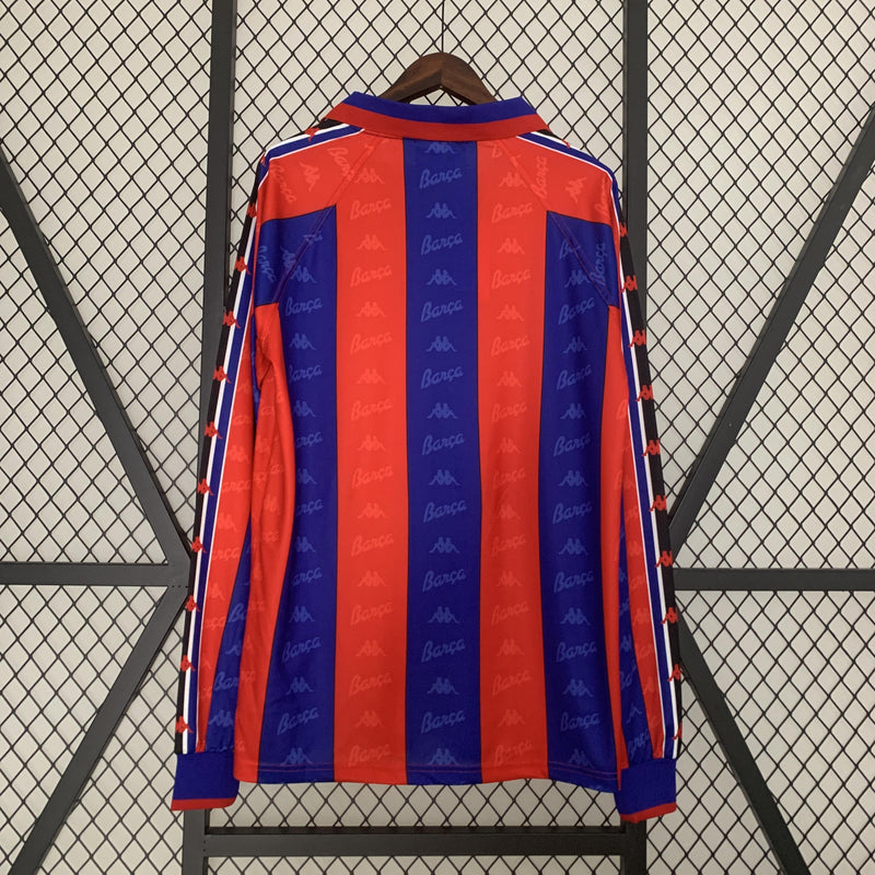 Barcelona Retro Home Jersey 1996/1997 - Long Sleeve