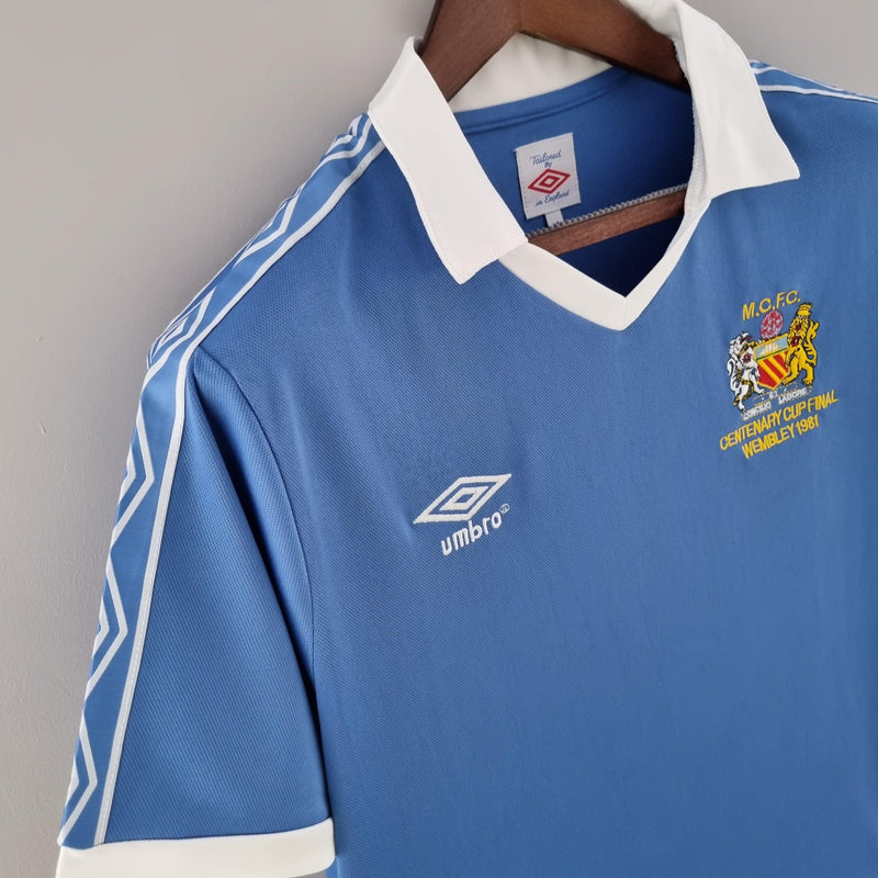 Manchester City Retro Jersey Home 1981/82