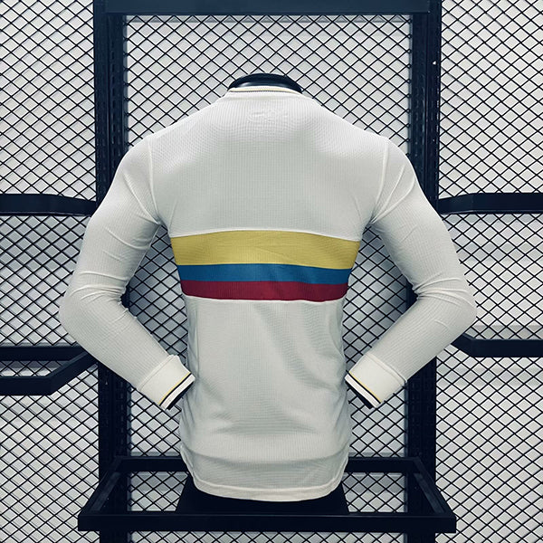 Camiseta de manga larga del centenario del jugador de Colombia 2024/2025