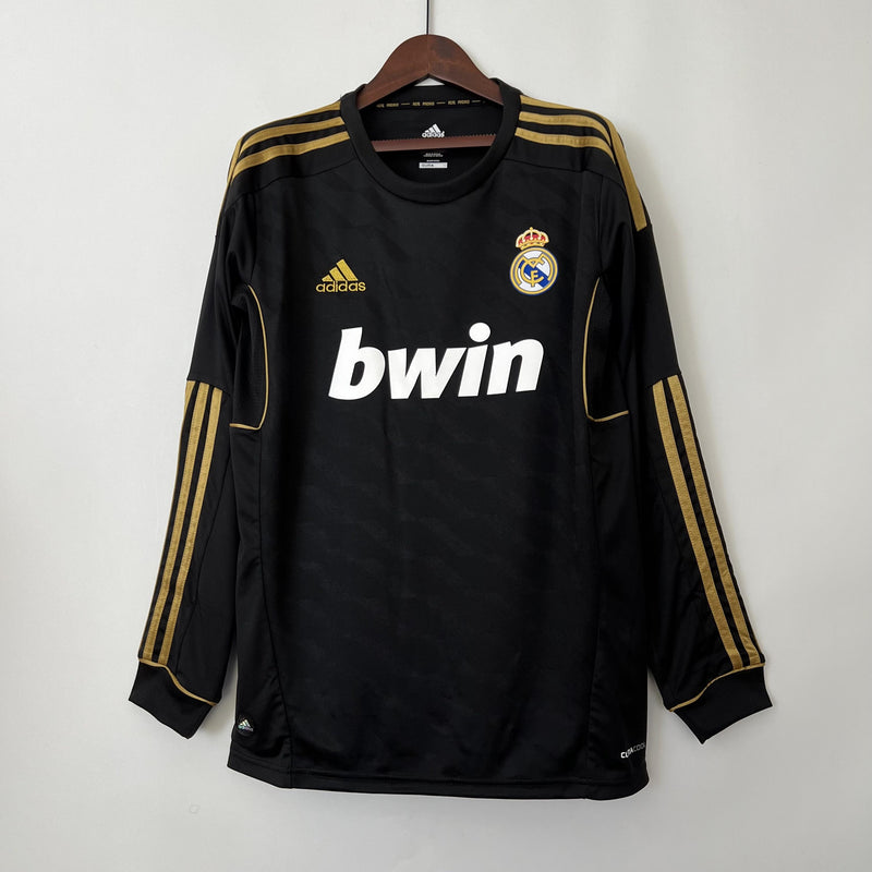 Real Madrid Retro Away Jersey 2011/2012 - Long Sleeve