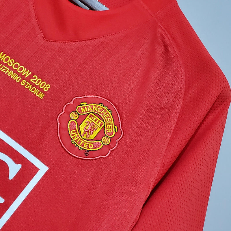 Manchester United Retro Jersey home 2007/08