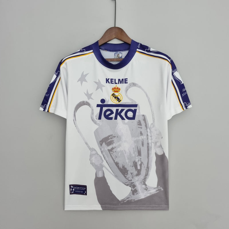 Real Madrid Retro Champions League Commemorative Edition Jersey 1997/1998