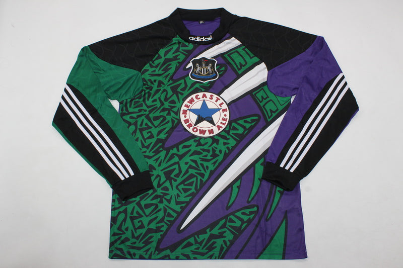 Newcastle Retro Home Jersey 1995/1996 GK Goalkeeper Purple - Long Sleeve