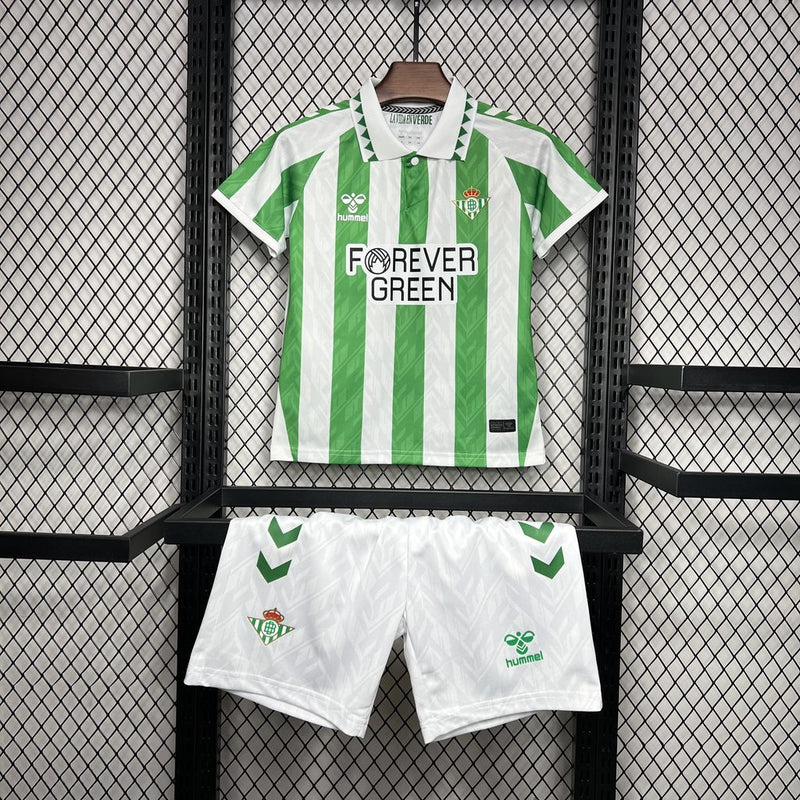 Kids Real Betis Home Kit 2024/2025