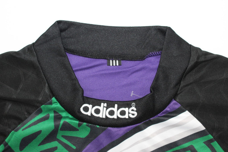 Newcastle Retro Home Jersey 1995/1996 GK Goalkeeper Purple - Long Sleeve