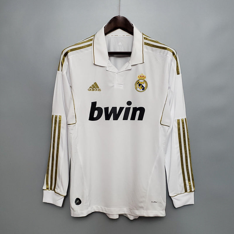 Real Madrid Retro Home Jersey 2011/2012 - Long Sleeve