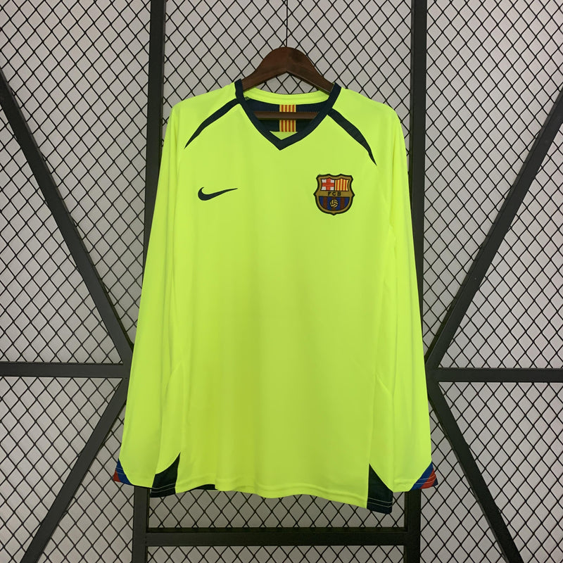 Barcelona Retro Away Jersey 2005/2006 - Long Sleeve