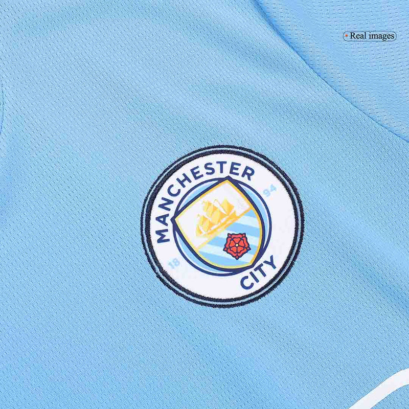 Manchester City Home Jersey 2024/2025 - White Blue