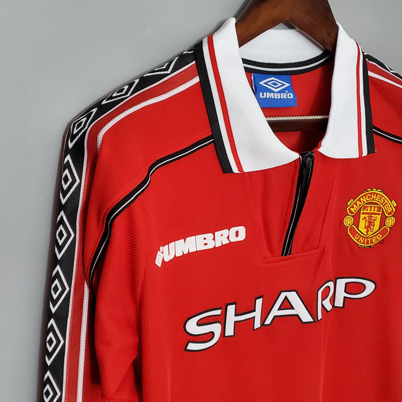 100th Anniversary Manchester United Retro Jersey home 1998/99