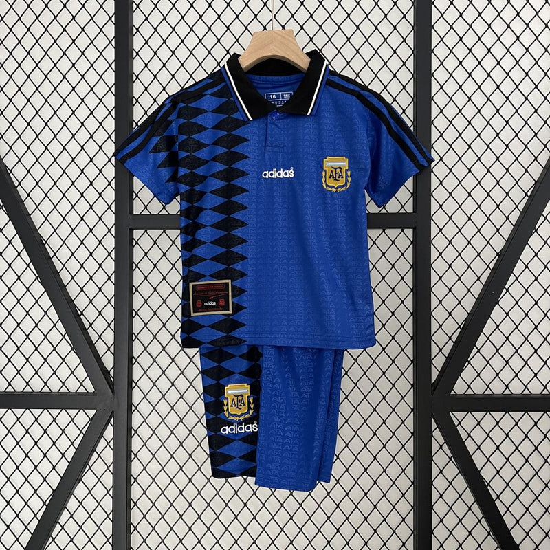 Camiseta Argentina Retro 1994 para niños