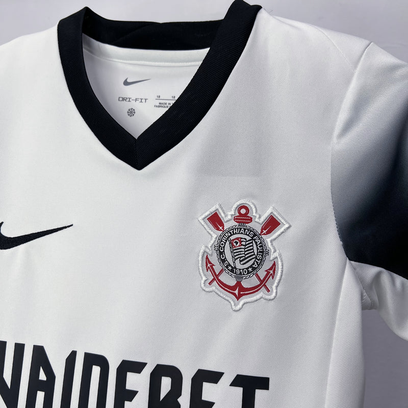 Kids Corinthians Home Kit 2024/2025