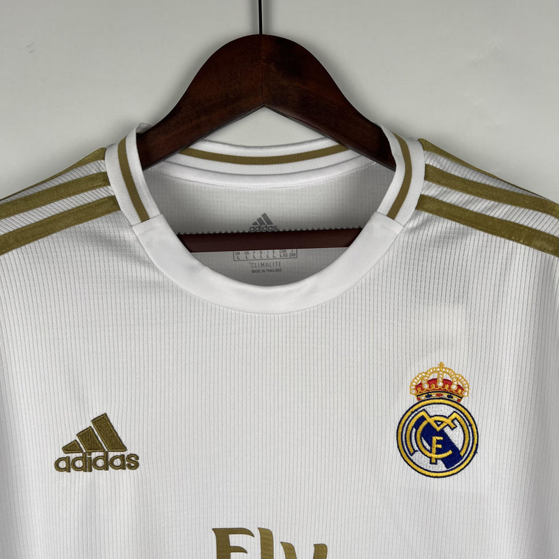 Real Madrid Retro Home Jersey 2019/2020 - Long Sleeve