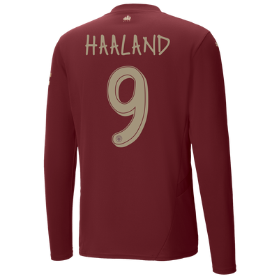 #9 Haaland Manchester City Third Jersey 2024/2025 Long Sleeve