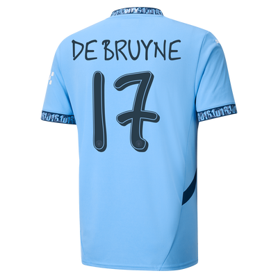 #17 De Bruyne Manchester City Home Jersey 2024/2025