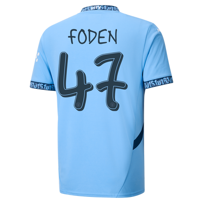 #47 Foden Manchester City Home Jersey 2024/2025