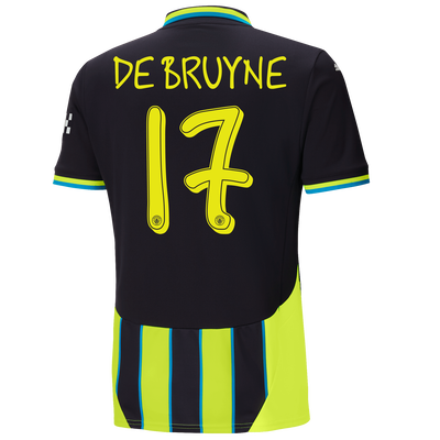 #17 De Bruyne Manchester City Away Jersey 2024/2025