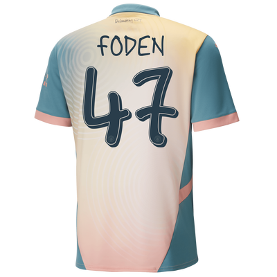 #47 Foden Manchester City Fourth "Definitely City" Jersey 2024/2025