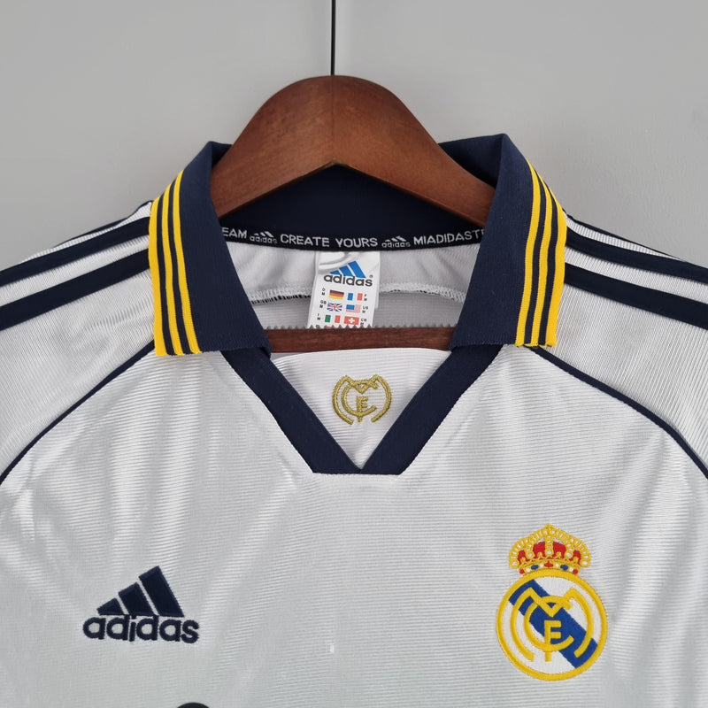 Real Madrid Retro Home Jersey 2000