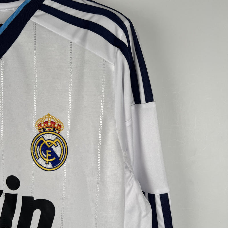 Real Madrid Retro Home Jersey 2012/2013 - Long Sleeve