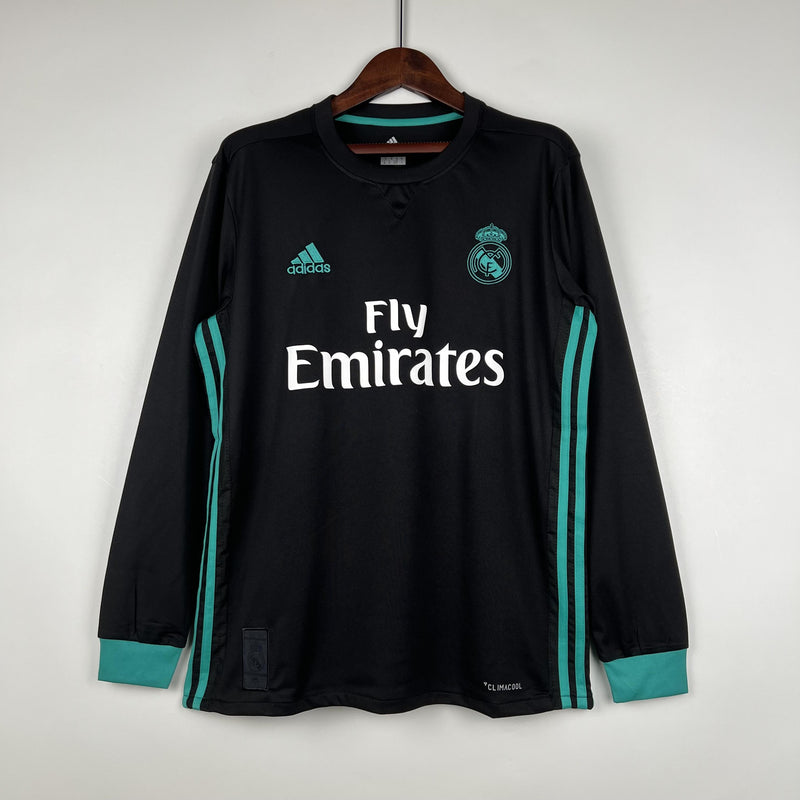 Real Madrid Retro Away Jersey 2017/2018 - Long Sleeve