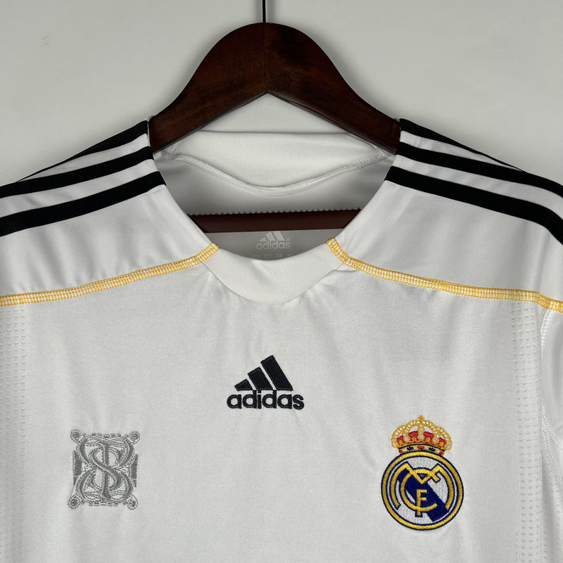 Real Madrid Retro Home Jersey 2009/2010 - Long Sleeve