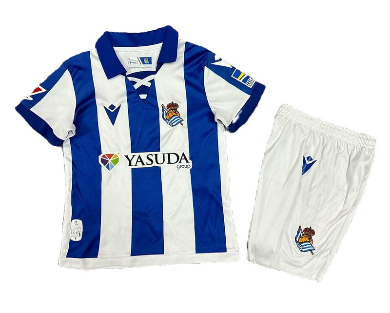 Kids Real Sociedad Home Kit 2024/2025