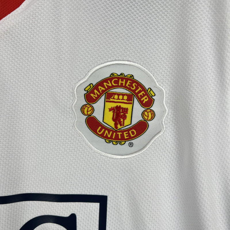 Manchester United Retro Jersey white 2007/08