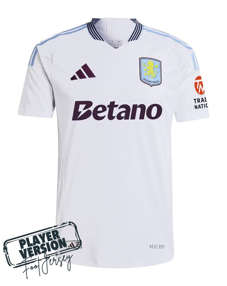 Aston Villa Player Jersey Away 2024/2025