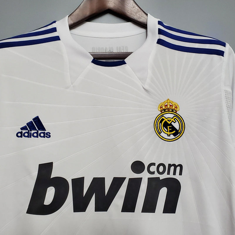 Real Madrid Retro Home Jersey 2010/2011 - Long Sleeve