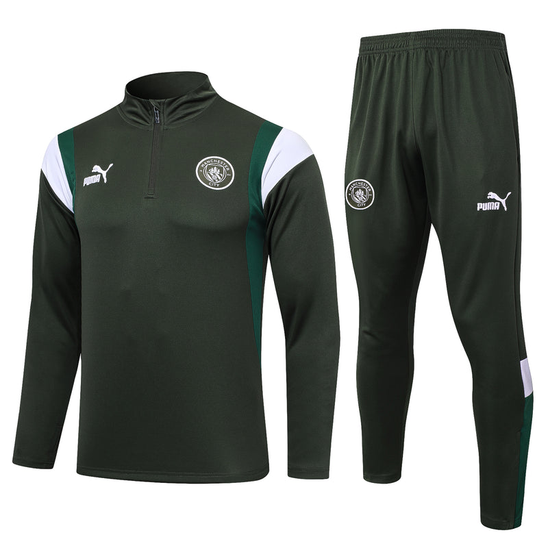 Manchester City 23/24 Half-Zip TrackSuit V