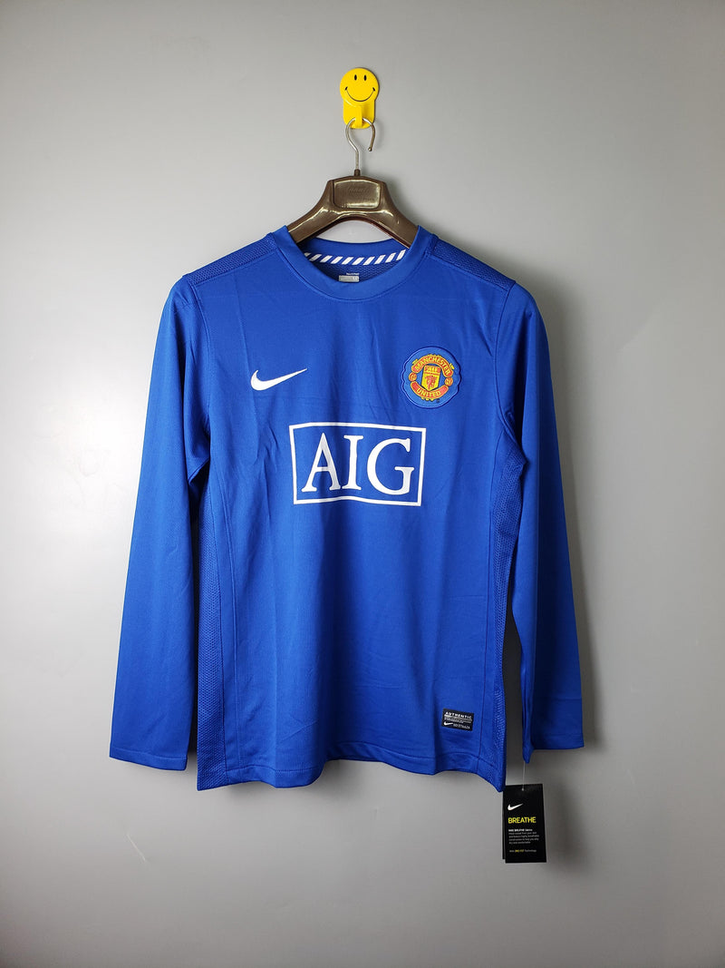 Manchester United Retro Jersey Away 2007/08 - Long Sleeve